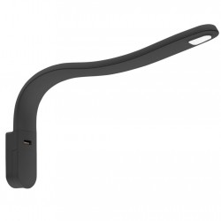 LED Gooseneck Lamp Type S Black