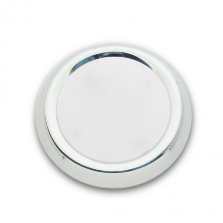 LED Surface-Mounted Spotlight with Milk Glass