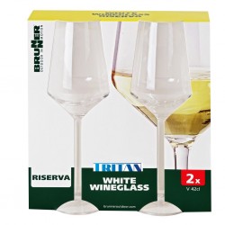 White Wine Glass 420 ml 2-Piece Set