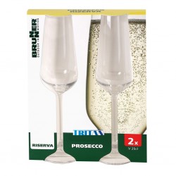 Champagne Glass 250 ml 2-Piece Set