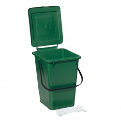 Trash Can with Fastening Strip 8 l