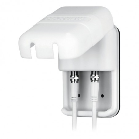 Sat Exterior Socket Twin,...