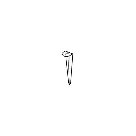 Tentpeg Halfround, 10 Pcs.