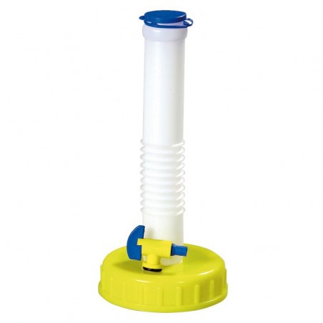 Spout Maxi 200 mm with Exhaust Tap