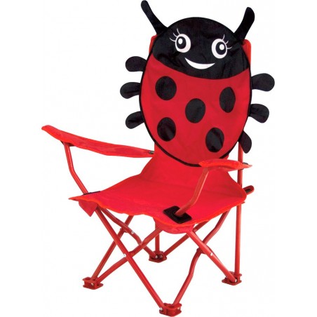 kids folding chair ladybug