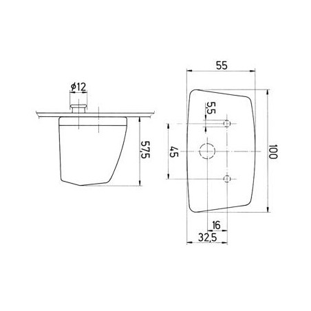Jokon Number Plate Lamp K 415