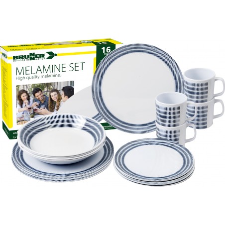 Melamine Set Bluebay (16pz)