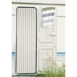 Stripe Curtain Grey-White