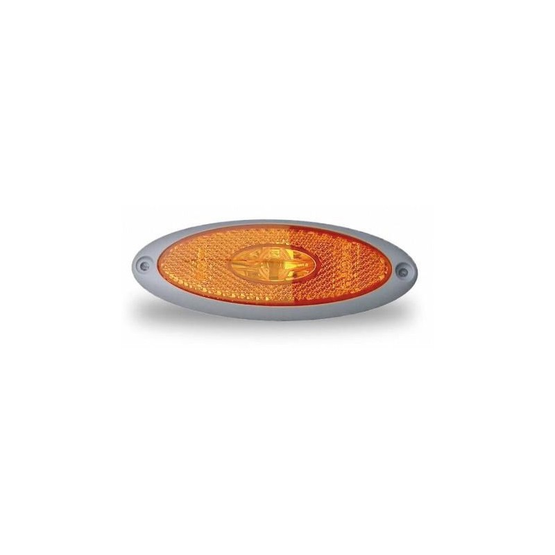 LED Side Marker Light Frame white