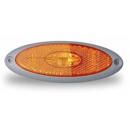 LED Side Marker Light Frame white
