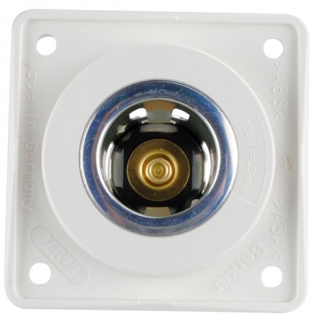 Power Socket 12 V Shiny White