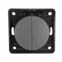 Integro Flow Series Switch Anthracite Matt