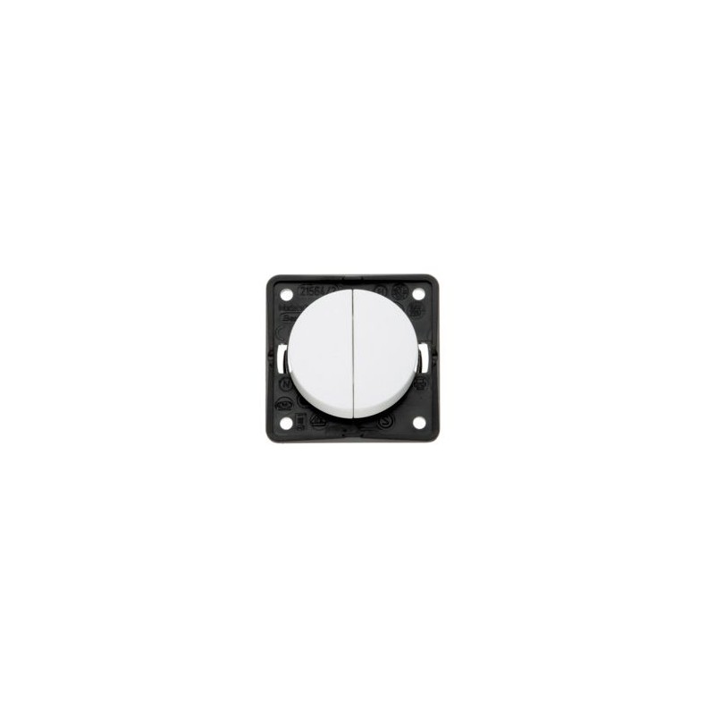 Integro Flow Series Switch Shiny White