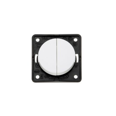 Integro Flow Series Switch Shiny White
