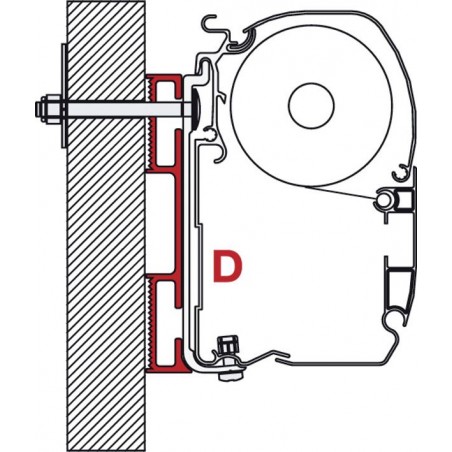 D-Adapter 12 cm Drawing