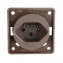 Integro Socket Switzerland Brown Matt