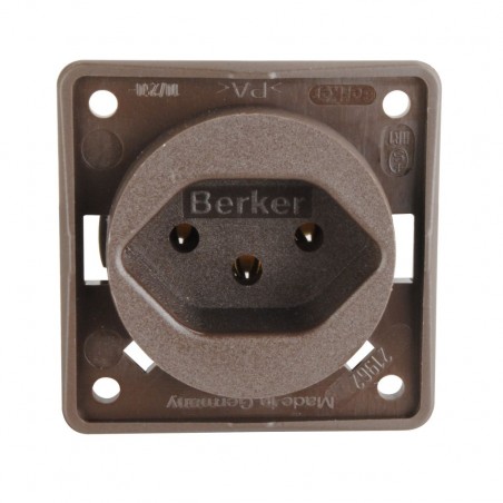 Integro Socket Switzerland Brown Matt
