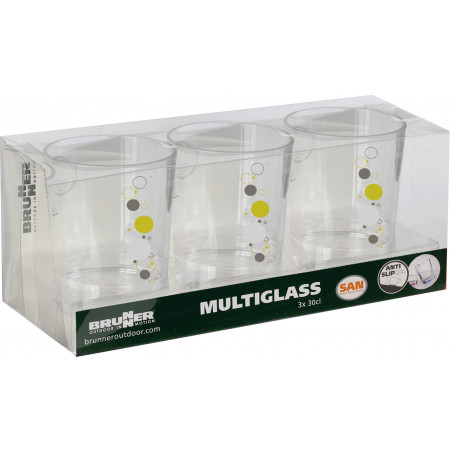 Set Multiglass Space (3pcs)