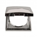 Integro Flow Hinged Lid Shiny Chrome