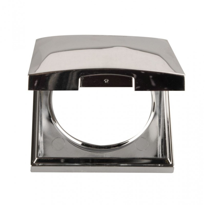 Integro Flow Hinged Lid Shiny Chrome