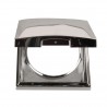 Integro Flow Hinged Lid Shiny Chrome