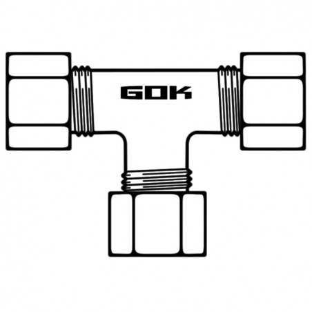 Brass T-Connection Type T