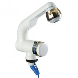 Compact Tap White/Gold