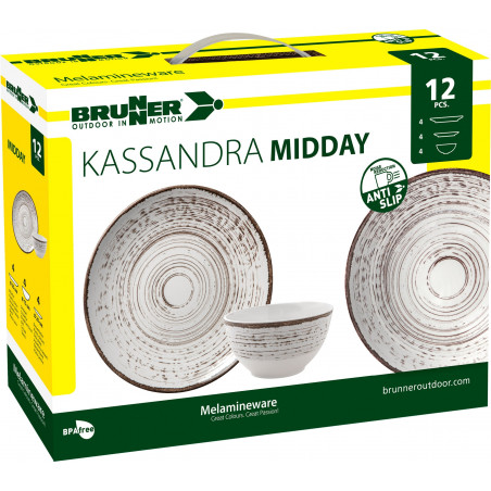 Σετ πιατικών Kassandra 12 τεμ.