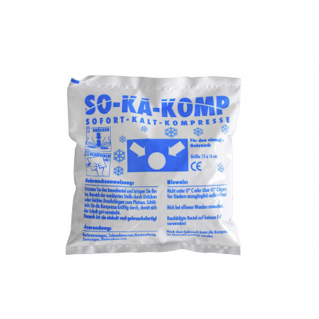 Cooling pack, disposable