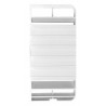 Replacement Exhaust Inset for Dometic Ventilation System L 100, White