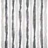 Chenille Door Curtain Grey/White