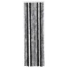 Chenille Door Curtain Light Grey/Anthracite/Black