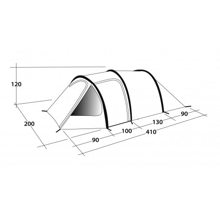 Σκηνή Outwell Earth 3 ατόμων