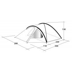 Σκηνή Outwell Cloud 3 ατόμων