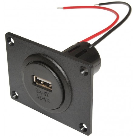 Built-in Socket with Mounting Plate