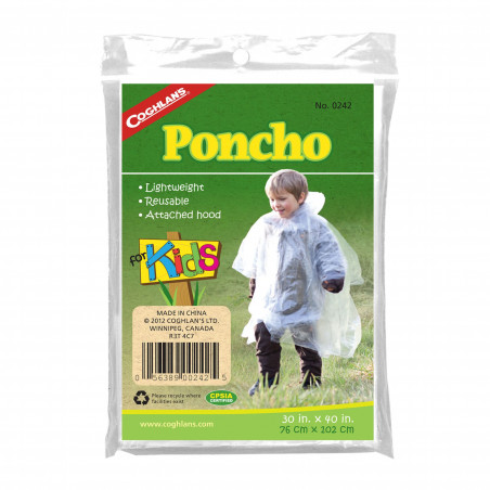 Poncho Coghlans für Kinder...