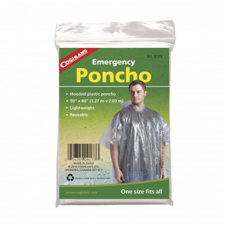 CL Emergency poncho...