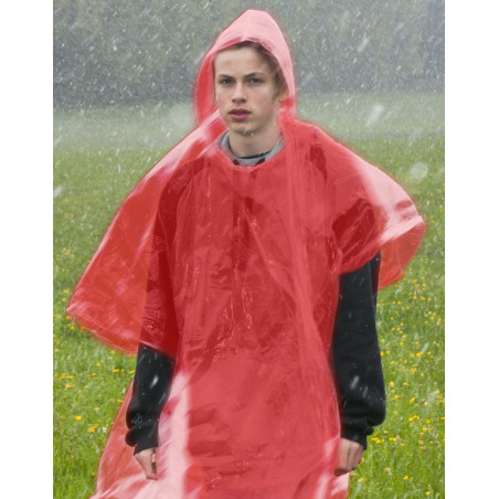 Αδιάβροχο Poncho κόκκινο...