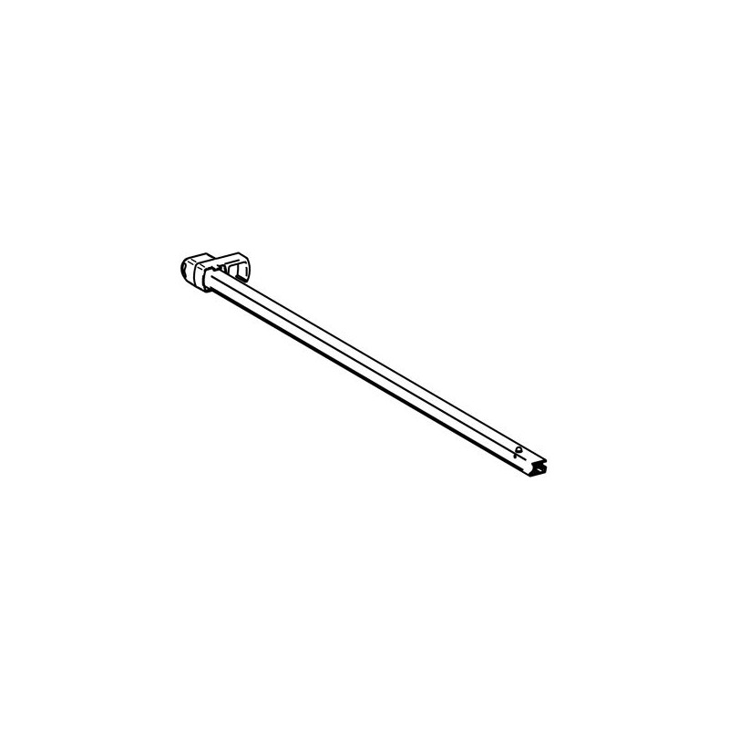 Telescopic am extension Thule Omnistor 1200, left