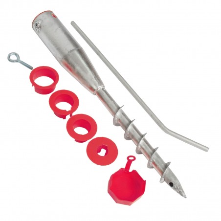 Ground Sleeve Rotary Clothes Dryer