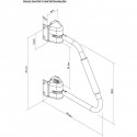 Door Frame Adapter for Security Handrail