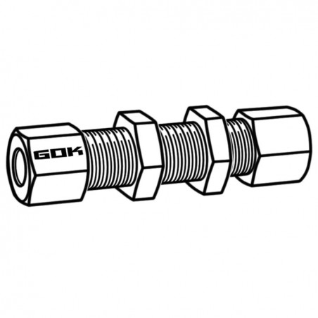 Bulkhead Fitting Straight Type SV
