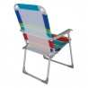 Beach Chair BΓ©ziers rear