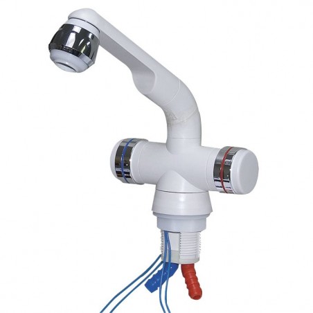 Compact Mixer White/Chrome