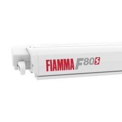 Fiammastore F80L 550 Polar White Χρώμα υφάσματος Royal Grey