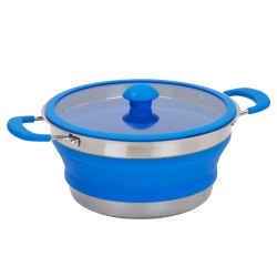 Folding Pot Indigo