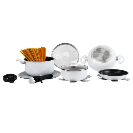 7 tlg. Kochtopfset White...