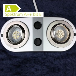 LED Twin Surface Mounted Spotlight