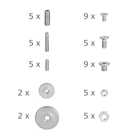 Schraubenset flexiMAGS