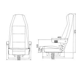 Sportscraft Pilot Seat